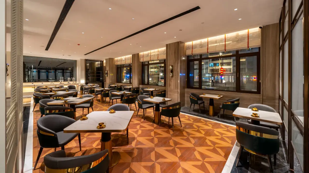 Dining at Annaman Hotel Harbin