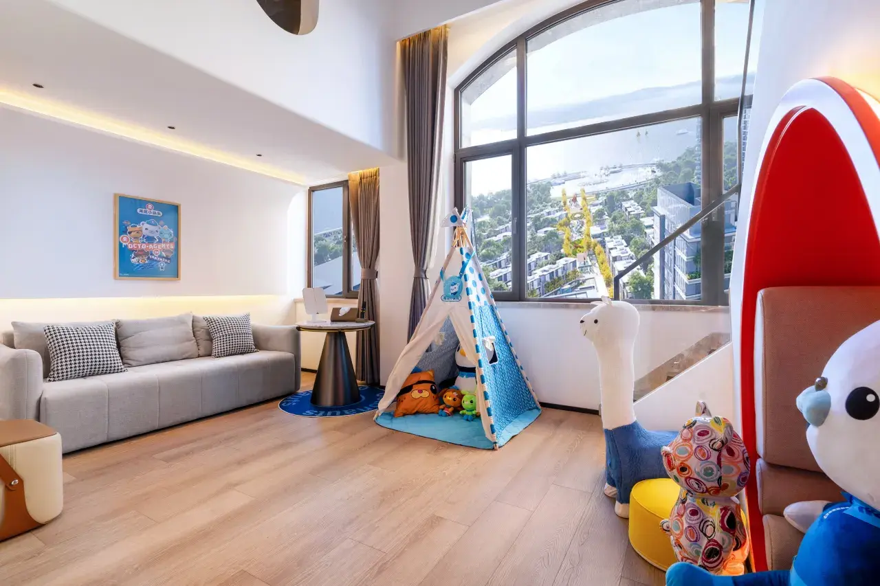 Jiangyue Octonauts Study Family Room at Annaman Hotel Harbin