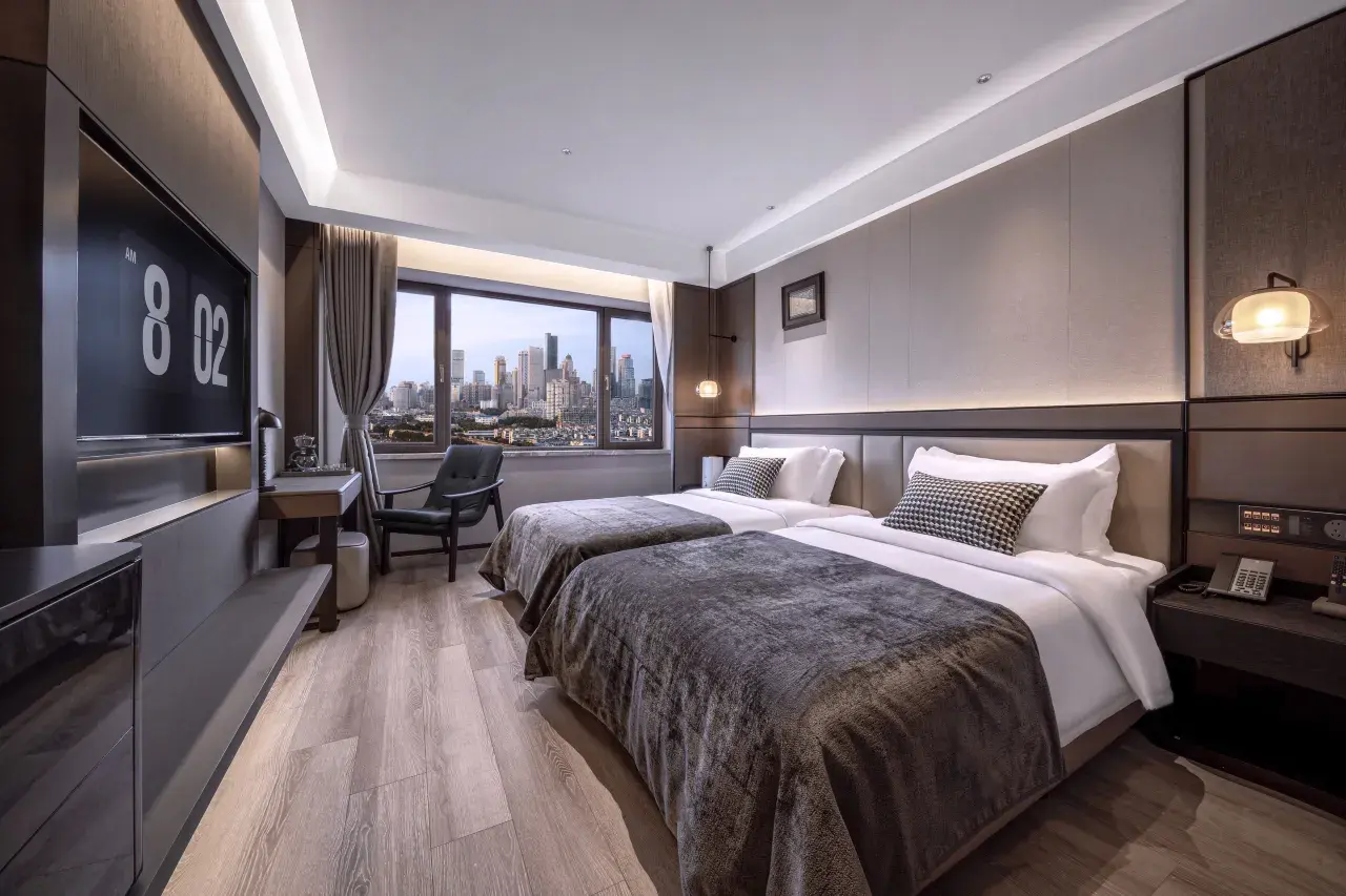 Manyan Chengyin Comfy Sleep Twin Room at Annaman Hotel Harbin